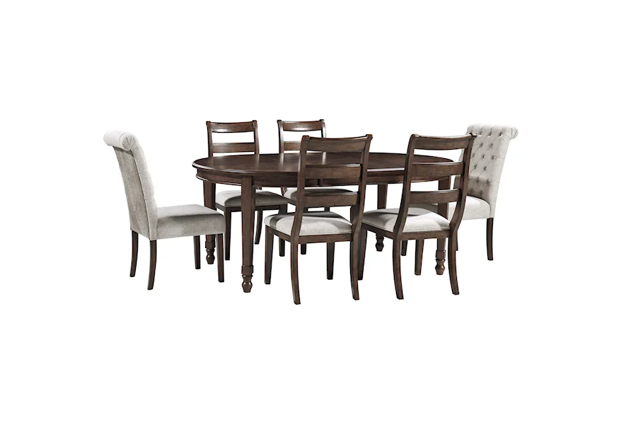 Adinton 7-Piece Table and Chair Set by Signature Design by Ashley at Pedigo Furniture