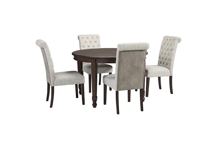 Adinton 5-Piece Table and Chair Set by Benchcraft at Virginia Furniture Market