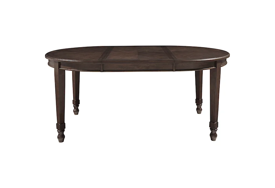Adinton Oval Dining Room Extension Table by Signature Design by Ashley at Sparks HomeStore