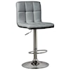 Signature Design by Ashley Bellatier Adjustable Bar Height Upholstered Swivel Bar