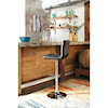 Signature Design by Ashley Furniture Bellatier Tall Upholstered Swivel Barstool