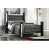 Ashley Signature Design Alamadyre Queen Poster Bed