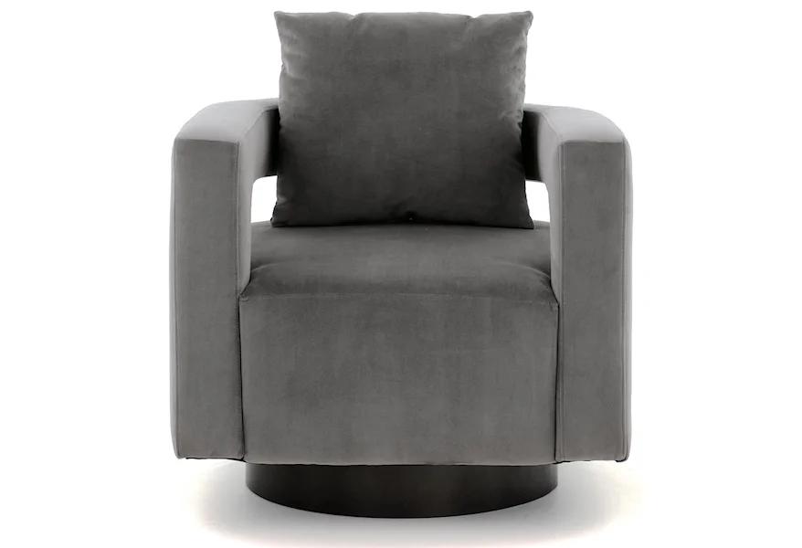 Alcoma Swivel Accent Chair by Signature Design by Ashley at Furniture Barn