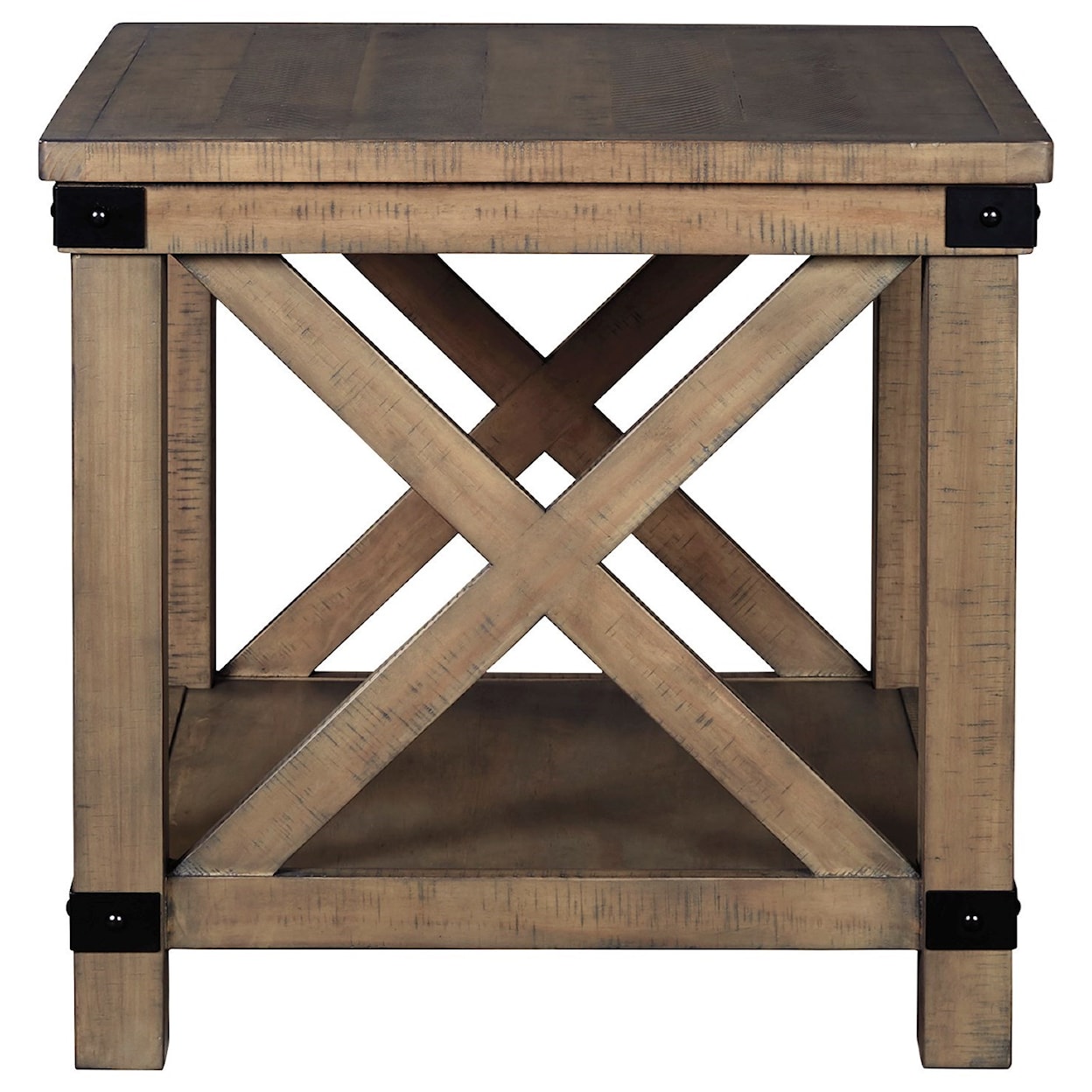Signature Design by Ashley Furniture Aldwin Rectangular End Table