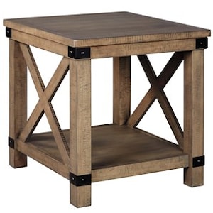 Signature Design by Ashley Aldwin Rectangular End Table