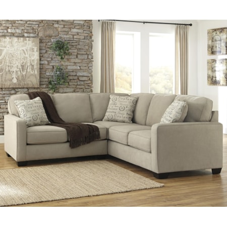 2-Piece Sectional with Left Loveseat