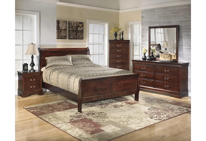 Alisdair Queen Sleigh Bed Package by Signature Design by Ashley at Sam's Furniture Outlet