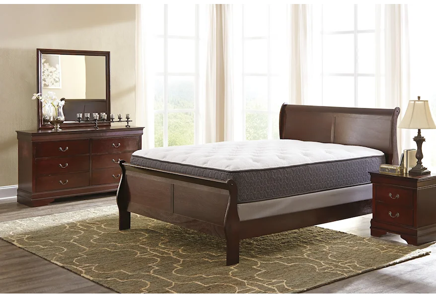 Alisdair Full Sleigh Bed Package by Signature Design by Ashley at Sam Levitz Furniture