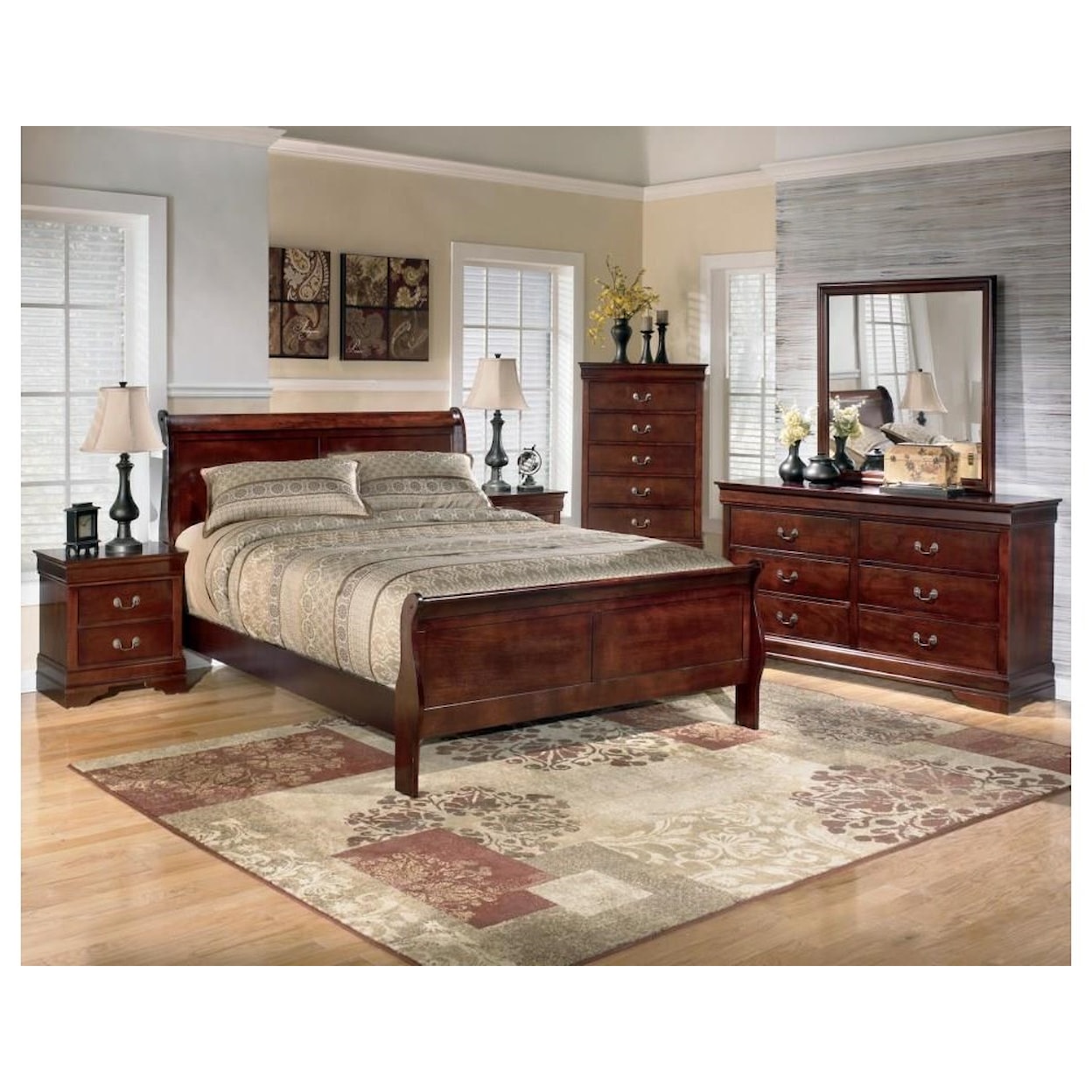 Signature Design by Ashley Alisdair 5 Piece Queen Bedroom Group