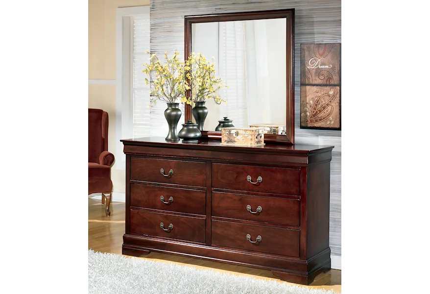 Alisdair Dresser & Mirror by Signature Design by Ashley at VanDrie Home Furnishings