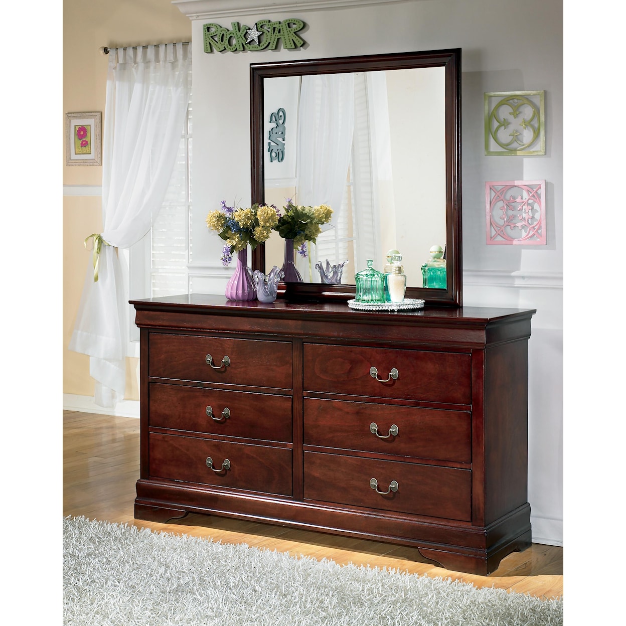 Ashley Furniture Signature Design Alisdair Bedroom Mirror