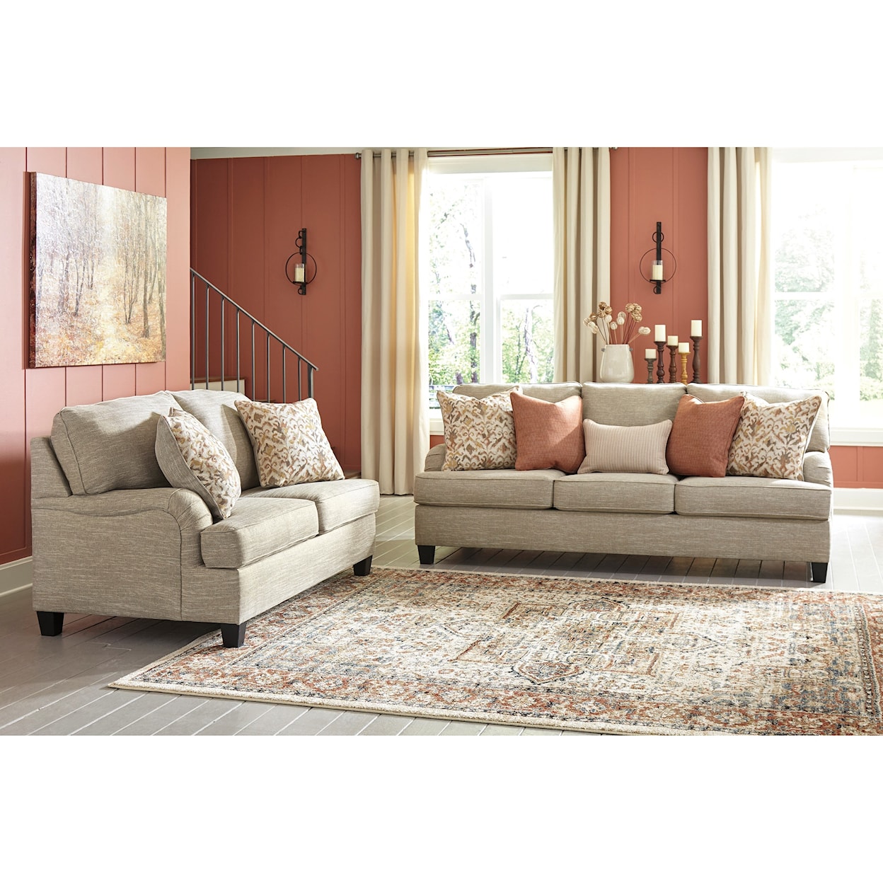 Ashley Furniture Signature Design Almanza Living Room Group