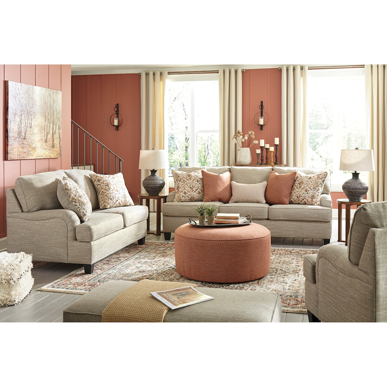 Signature Design by Ashley Almanza Living Room Group