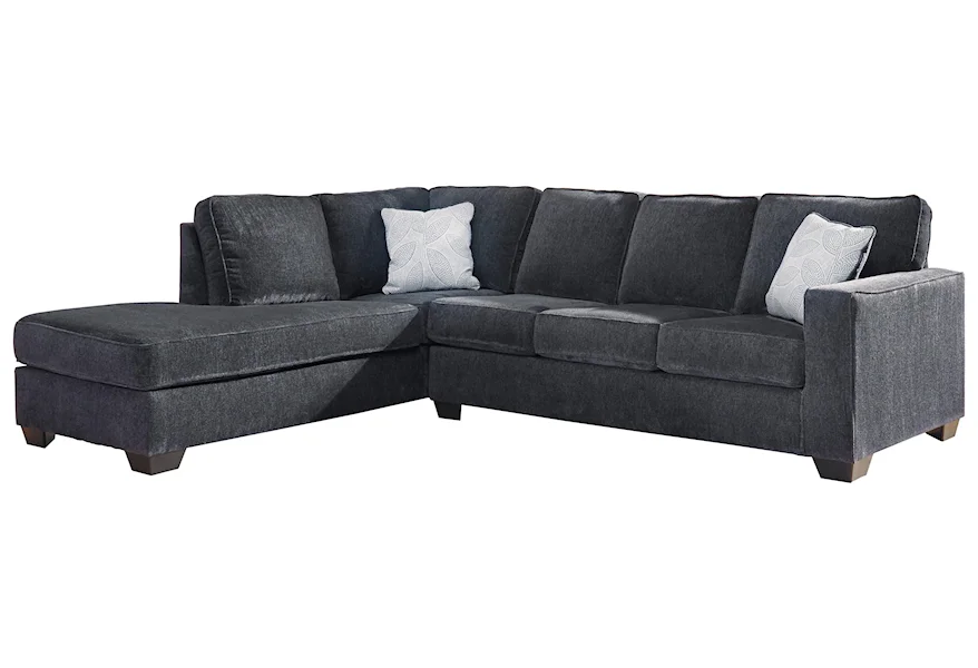 Altari 2 PC Sectional, Chair and Ottoman Set by Signature Design by Ashley at Sam's Furniture Outlet