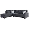 Signature Design by Ashley Altari 2 PC Sectional, Chair and Ottoman Set