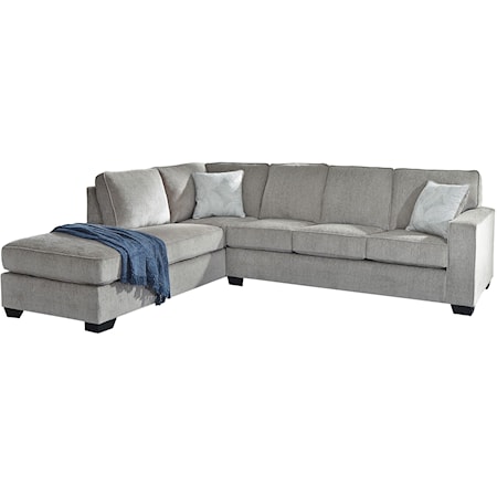 2 PC Sectional and Chair Set