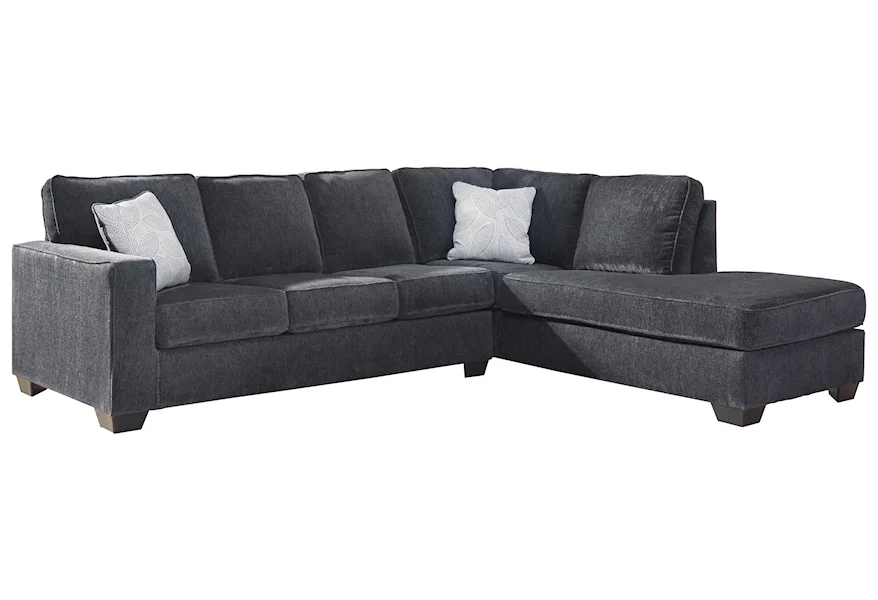 Altari 2 PC Sectional, hair and Ottoman Set by Signature Design by Ashley at Sam's Furniture Outlet