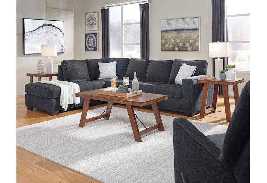 Altari 2 PC Sleeper Sectional and Recliner Set by Signature Design by Ashley at Sam's Furniture Outlet