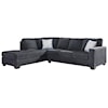 Signature Design by Ashley Altari 2 PC Sleeper Sectional and Ottoman Set