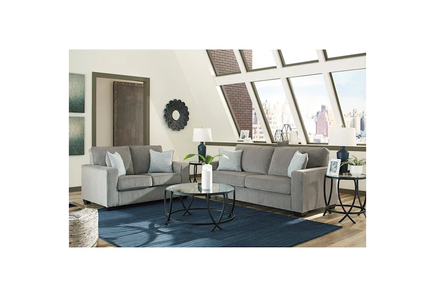 Alloy Living Room Group by StyleLine at EFO Furniture Outlet