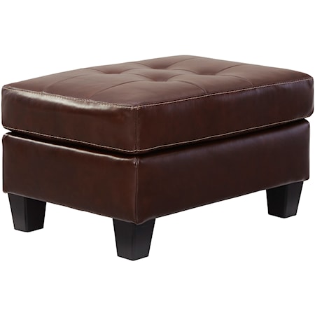 Contemporary Ottoman with Tufting