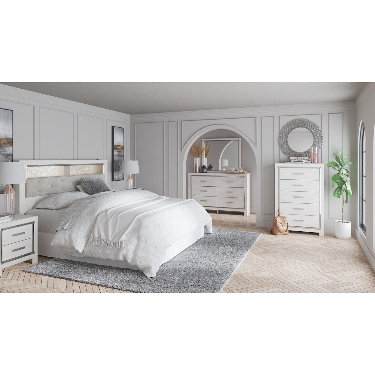 Signature Design Altyra King Bedroom Group