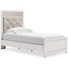Ashley Furniture Signature Design Altyra Twin Upholstered Panel Bed