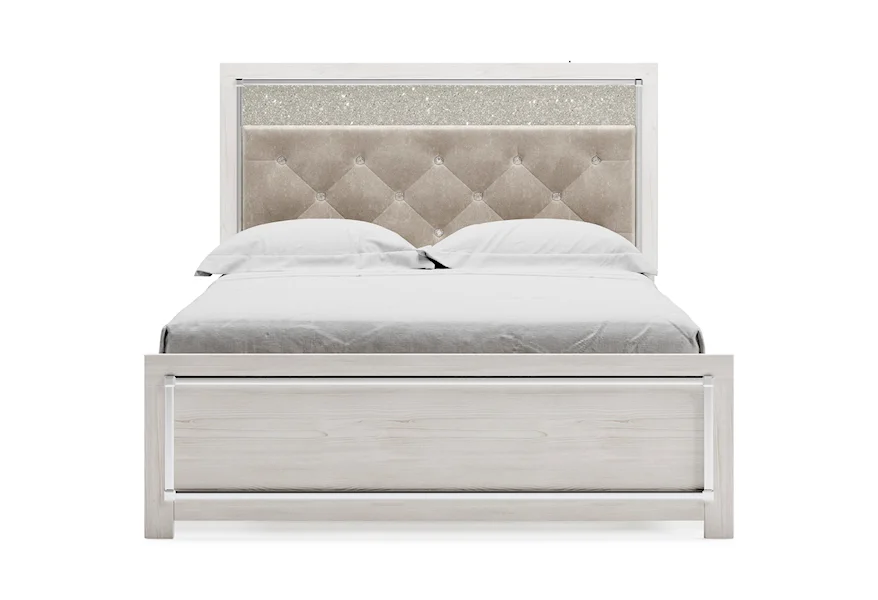 Altyra Queen Upholstered Panel Bed by Signature Design by Ashley at Sparks HomeStore