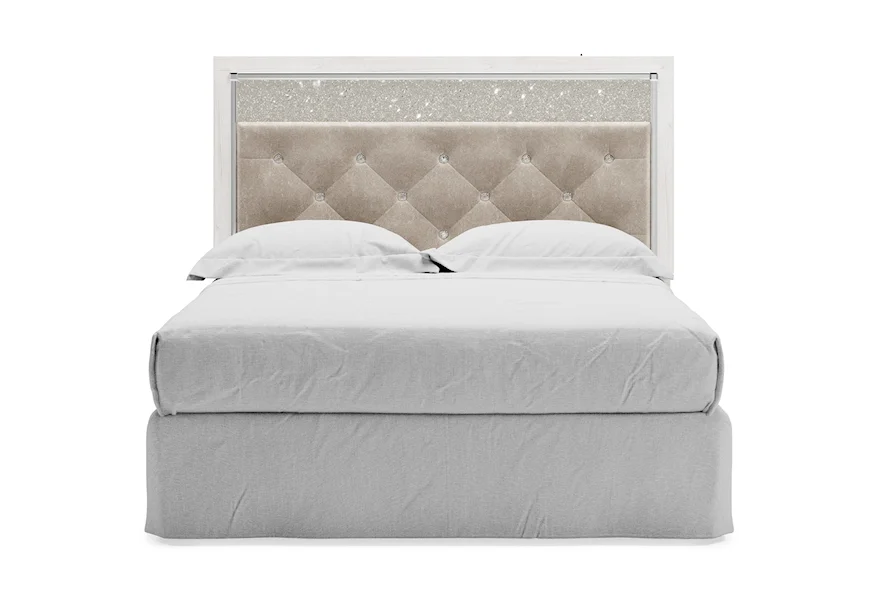 Altyra Queen/Full Upholstered Panel Headboard by Signature Design by Ashley at Beds N Stuff