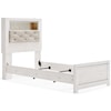 Signature Design by Ashley Altyra Twin Upholstered Bookcase Bed