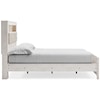 Signature Design by Ashley Furniture Altyra Queen Upholstered Bookcase Bed