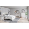 Michael Alan Select Altyra Queen Upholstered Bookcase Bed