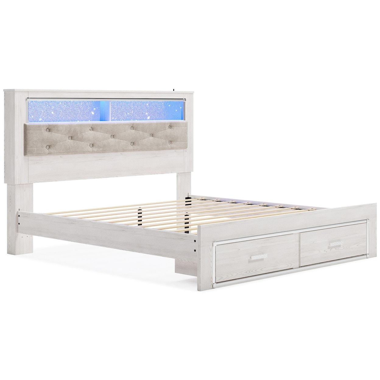 Signature Design by Ashley Altyra King Bookcase Storage Bed 