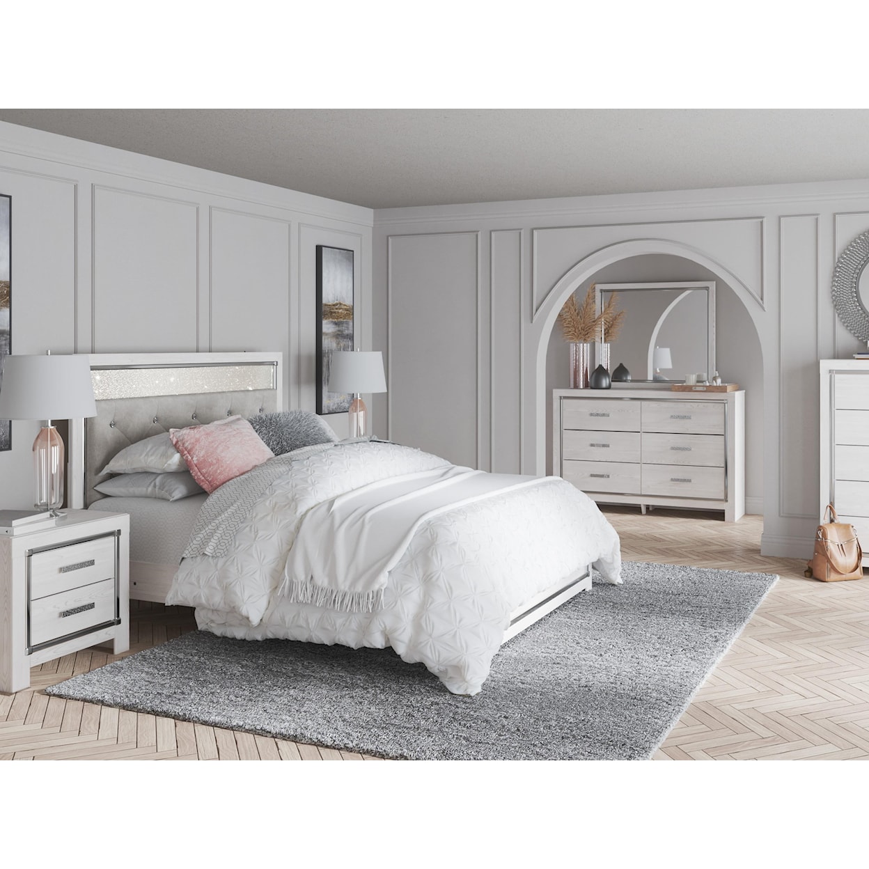 Signature Design by Ashley Altyra King 5 Pc Bedroom Group