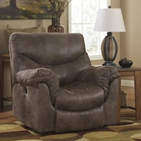 Rocker Recliner with Casual Style