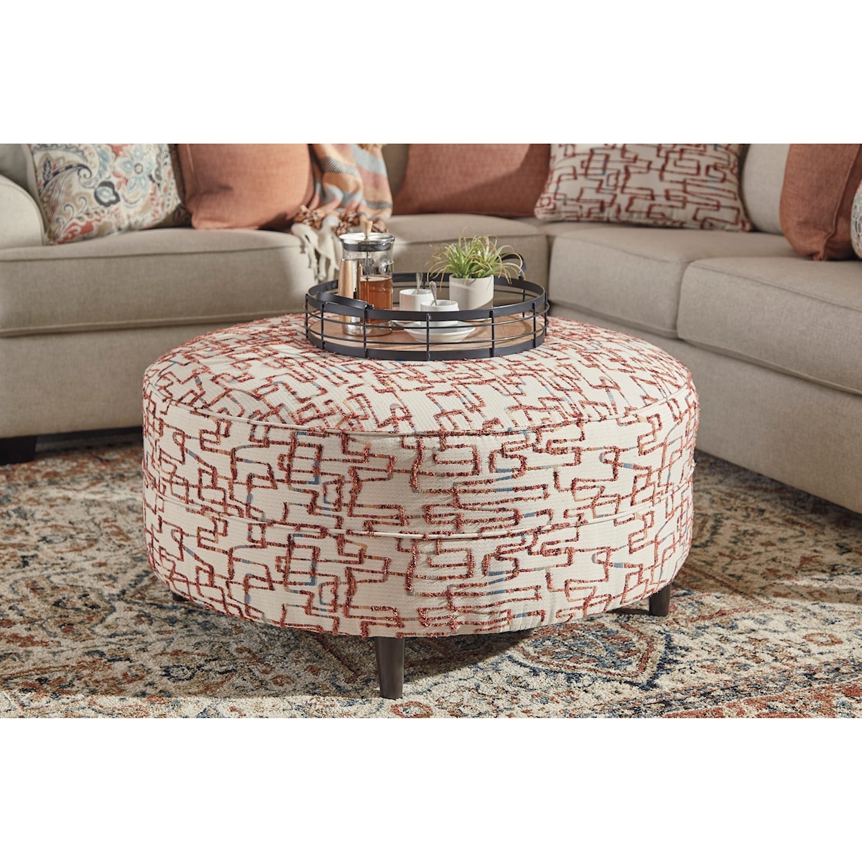 Ashley Furniture Signature Design Amici Oversized Accent Ottoman