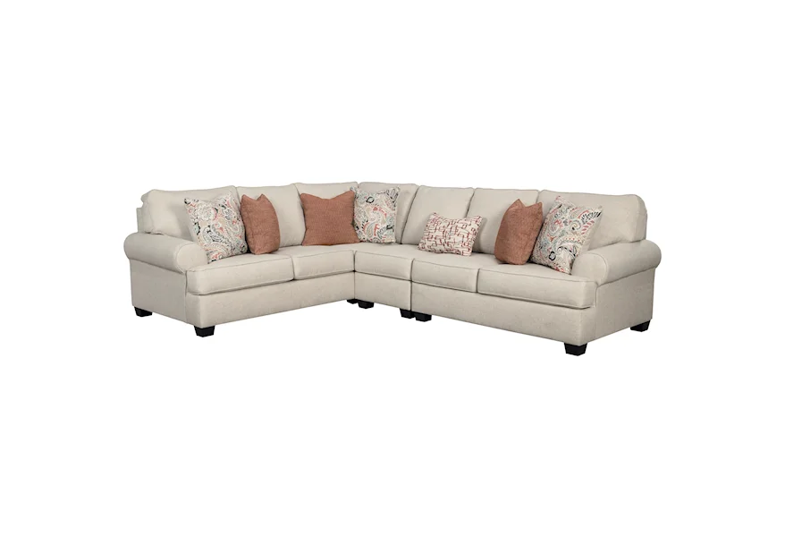 Amici 3-Piece Sectional by Benchcraft at Virginia Furniture Market
