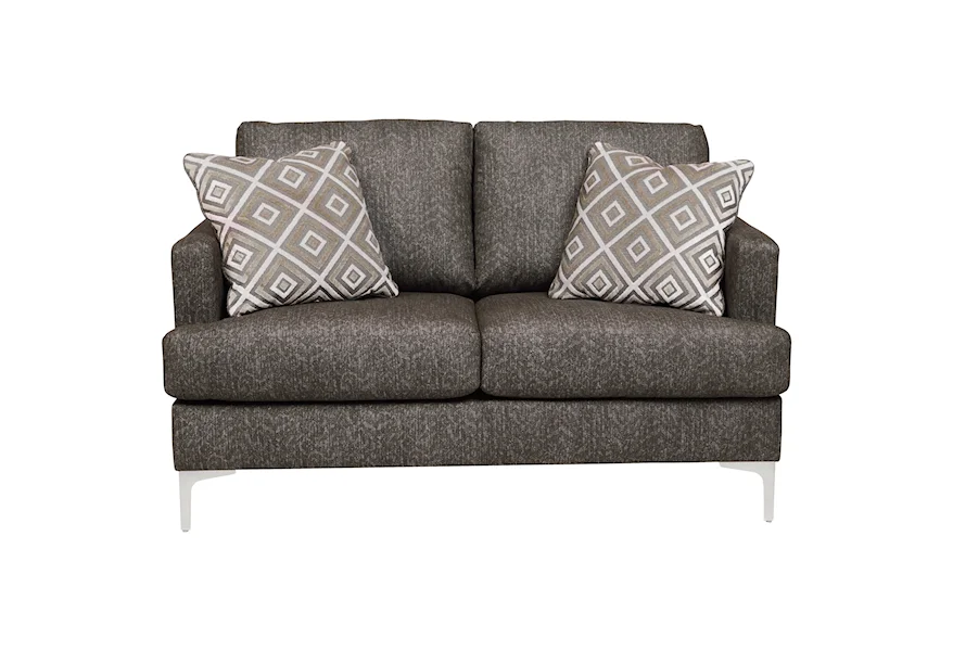 Arcola RTA Loveseat by Signature Design by Ashley at VanDrie Home Furnishings