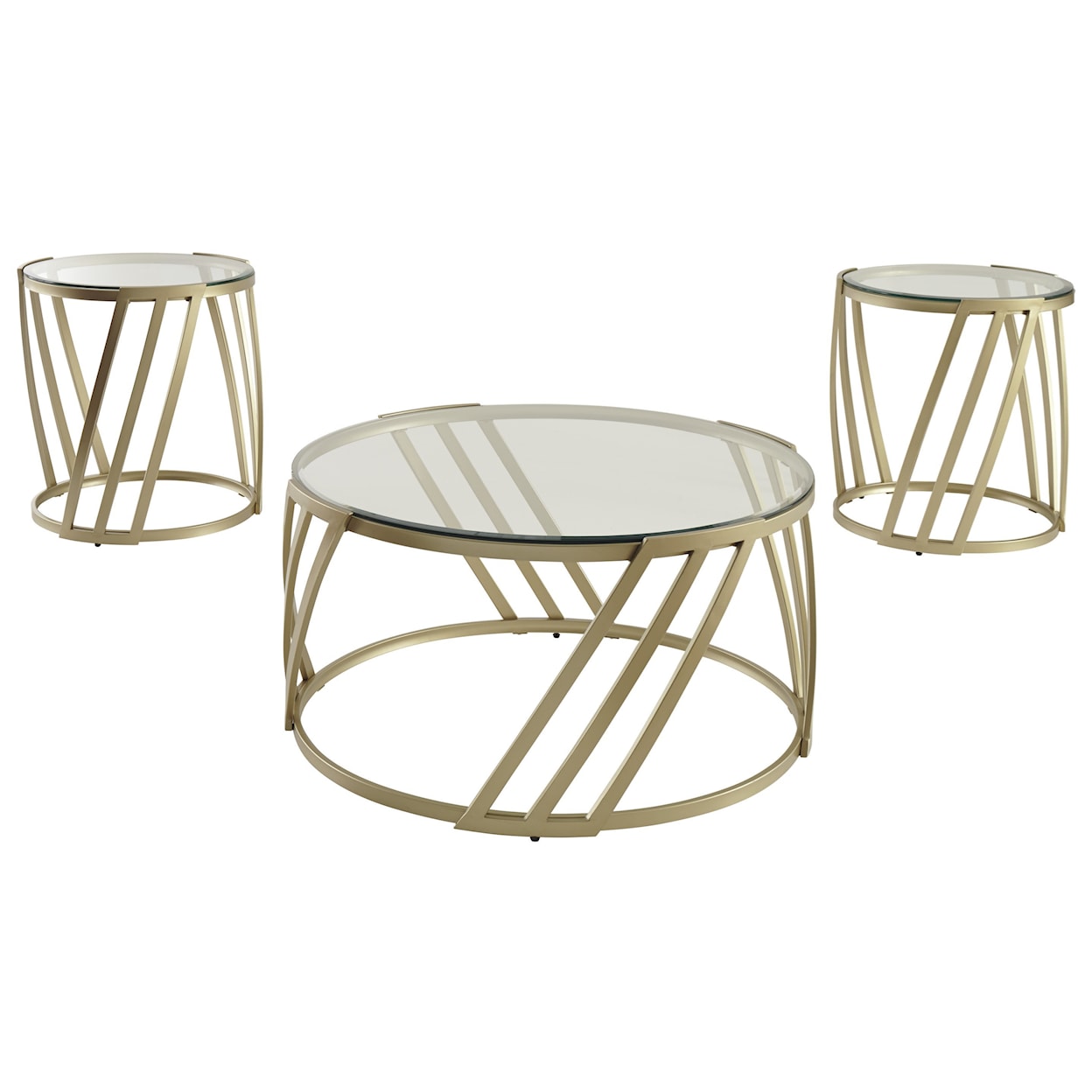Signature Design by Ashley Austiny 3 Piece Occasional Table Set