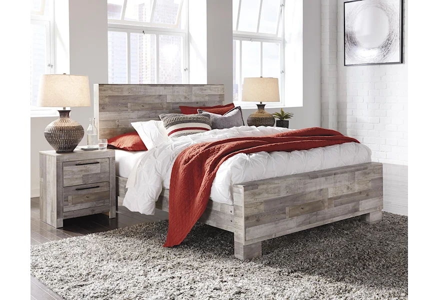 Effie Queen Panel Bed by Signature Design by Ashley at Furniture and ApplianceMart