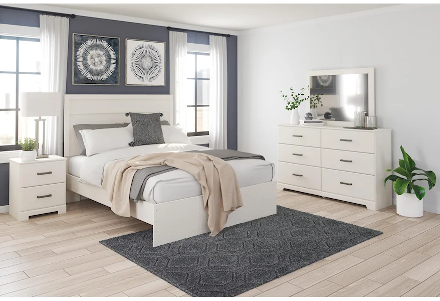 Stelsie 5 Piece King Panel Bedroom Set by Signature Design by Ashley at Sam Levitz Furniture