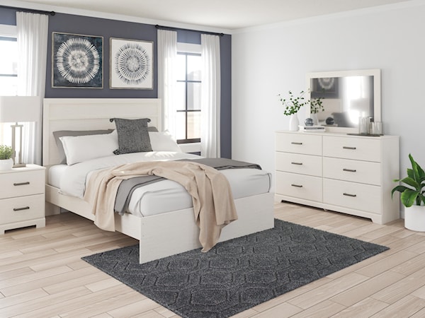 5 Piece Full Panel Bedroom Set