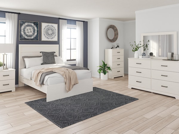 5 Piece Full Panel Bedroom Set