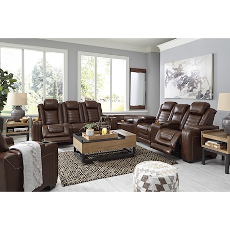 3 Piece Power Reclining Sectional and Power