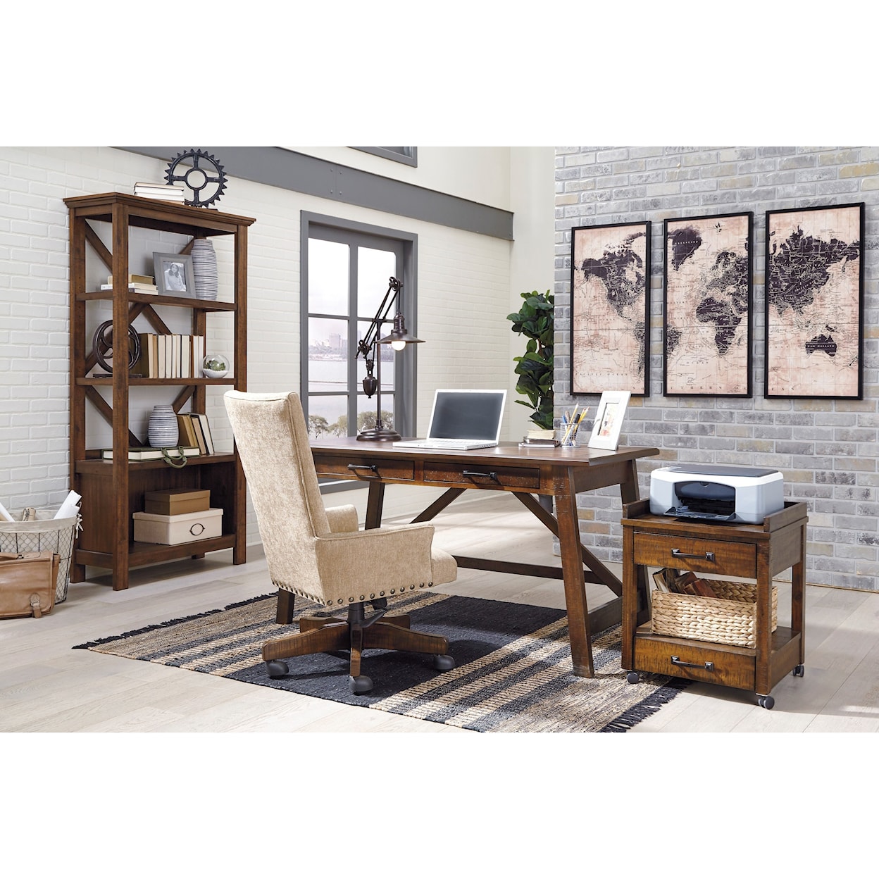 Ashley Furniture Signature Design Baldridge Office Desk