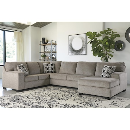 3 PC Sectional and Recliner Set