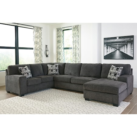 3 PC Sectional and Recliner Set