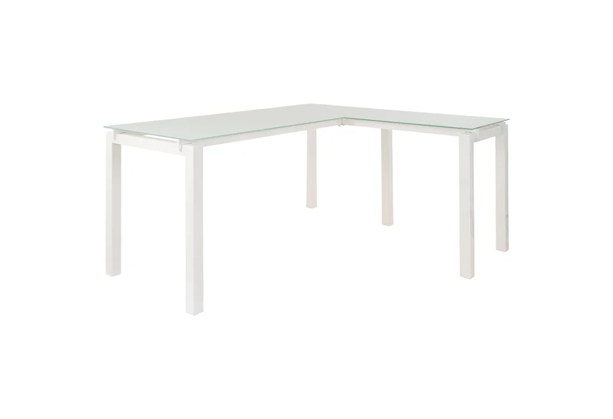 Baraga L-Desk by Signature Design by Ashley at Westrich Furniture & Appliances