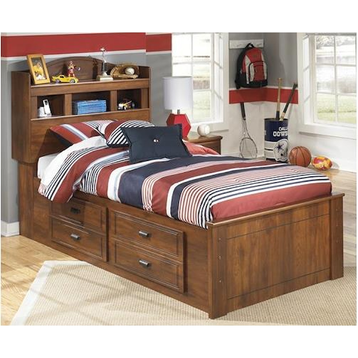 Ashley Furniture Signature Design Barchan Captain's Bed