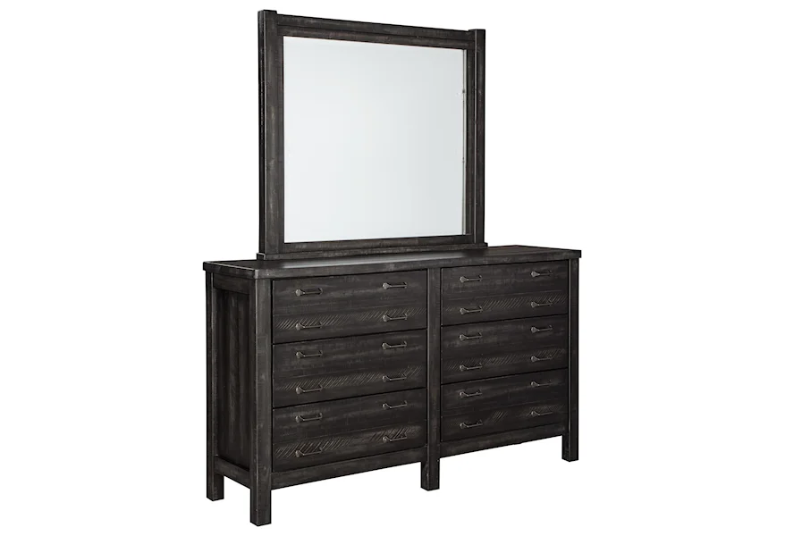 Baylow Dresser & Mirror Combo by Signature Design by Ashley at Furniture and ApplianceMart